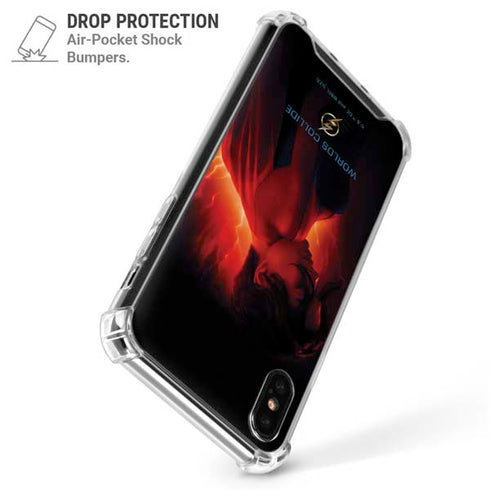 DC Comics The Flash Movie: SuperGirl Poster iPhone XS Max Clear Case